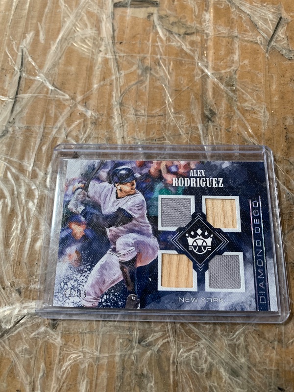 Photo 1 of 2018 Panini Diamond Kings Deco Alex Rodriguez #DD-AX