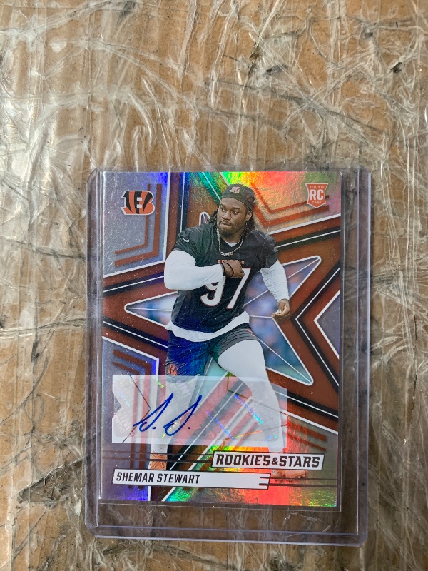 Photo 1 of 2025 Panini Shamar Stewart Rookie Autograph Football Card #170