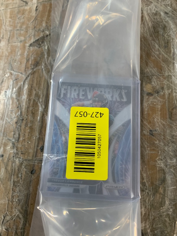 Photo 1 of Trevor Lawrence [No Huddle Prizm] #F-21 (Rookie) 2021 Panini Prizm Fireworks
