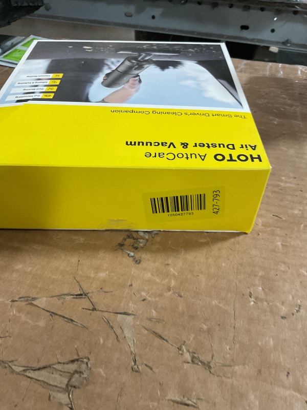 Photo 1 of ***MISSING PARTS***
HOTO Handheld Car Vacuum Cleaner Cordless, 4-in-1 Portable Mini Vacuum with 20000Pa Strong Suction, Electric Compressed Air Duster Blower for Car, Desk, Computer, Keyboard, Home, Office Cleaning