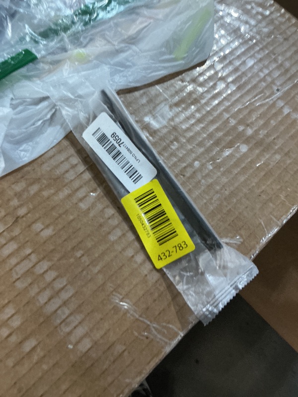 Photo 1 of ***missing one****Ravinte Barn Door Handles 2 Pack Sliding Door Handle 5" Hole Center Barn Door Handles Black Cabinet Handles Door Pull Handle Zinc Alloy Door Pulls with Plate for Sliding Closet Door Handle