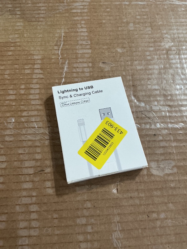 Photo 1 of [ Apple MFi Certified ] iPhone Charger 3ft, Lightning to USB Cable 3 Feet, Fast Apple Charging Cable Cord 3 Foot for iPhone 14 Pro Max/13 Pro Max/12 Mini /11 Pro/11/XS/XR/8/7/6s/6/5S/iPad/Air.