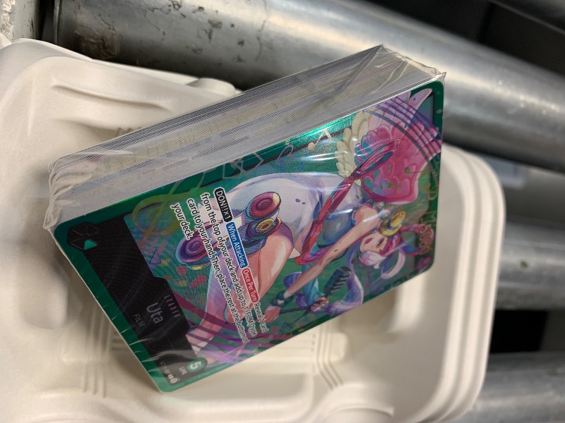 Photo 1 of ***FACTORY SEALED - OPENED FOR INSPECTION***One Piece Starter Deck Green Uta ST 16
