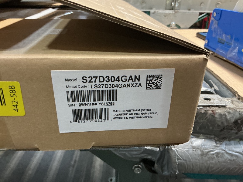 Photo 1 of ***FACTORY SEALED - OPENED FOR INSPECTION***
Samsung 27" (S30GD) Essential Monitor with IPS Panel and Tilt Only Stand, 100Hz Refresh Rate, Ergonomic Design, Advanced Eye Care, Game Mode, LS27D304GANXZA