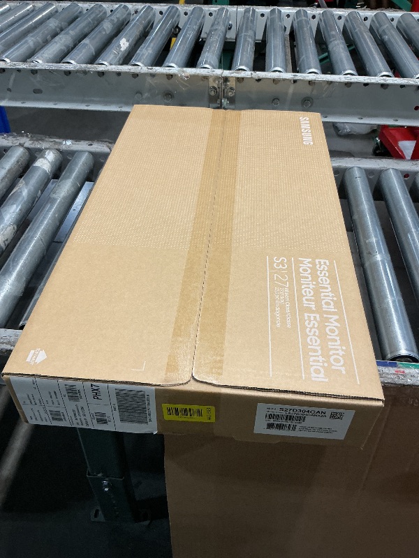 Photo 1 of ***FACTORY SEALED***
Samsung 27" (S30GD) Essential Monitor with IPS Panel and Tilt Only Stand, 100Hz Refresh Rate, Ergonomic Design, Advanced Eye Care, Game Mode, LS27D304GANXZA
