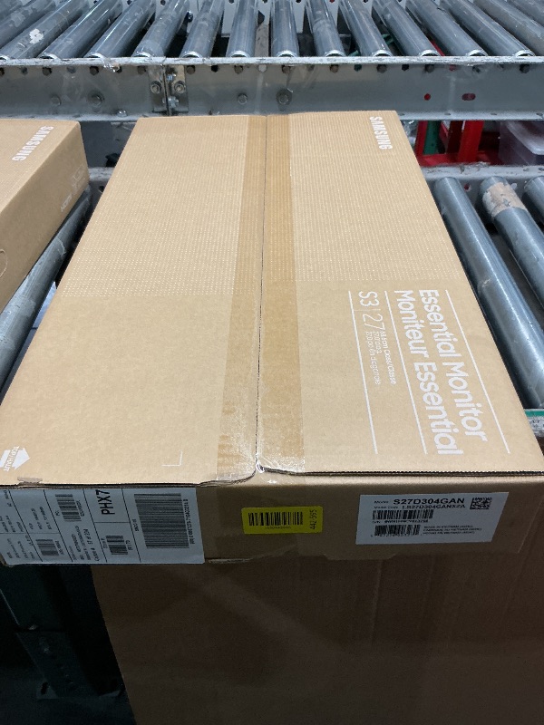 Photo 1 of ***FACTORY SEALED***
Samsung 27" (S30GD) Essential Monitor with IPS Panel and Tilt Only Stand, 100Hz Refresh Rate, Ergonomic Design, Advanced Eye Care, Game Mode, LS27D304GANXZA