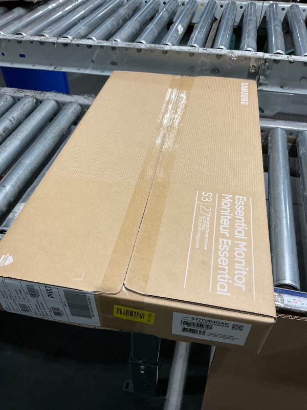 Photo 1 of ***FACTORY SEALED - OPENED FOR INSPECTION***
Samsung 27" (S30GD) Essential Monitor with IPS Panel and Tilt Only Stand, 100Hz Refresh Rate, Ergonomic Design, Advanced Eye Care, Game Mode, LS27D304GANXZA