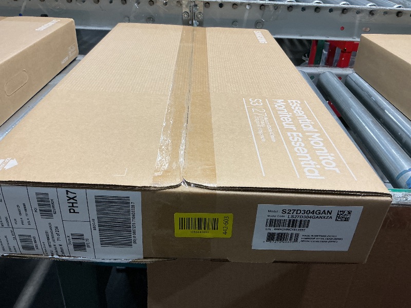Photo 1 of ***FACTORY SEALED - OPENED FOR INSPECTION***
Samsung 27" (S30GD) Essential Monitor with IPS Panel and Tilt Only Stand, 100Hz Refresh Rate, Ergonomic Design, Advanced Eye Care, Game Mode, LS27D304GANXZA