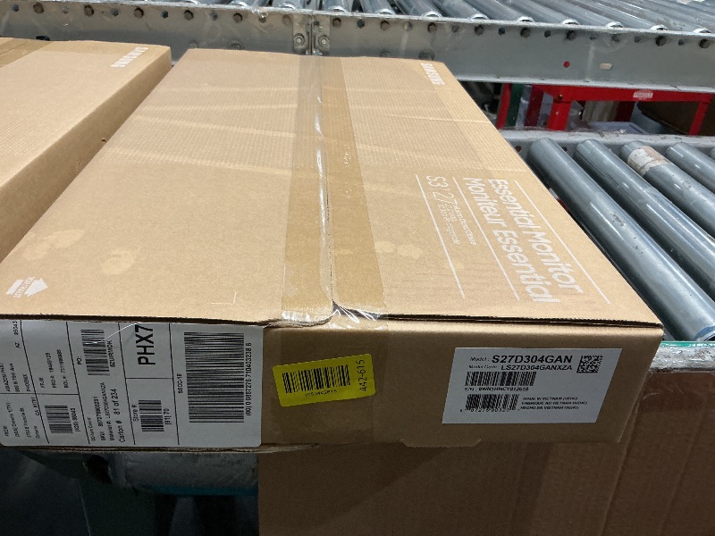 Photo 1 of ***FACTORY SEALED - OPENED FOR INSPECTION***
Samsung 27" (S30GD) Essential Monitor with IPS Panel and Tilt Only Stand, 100Hz Refresh Rate, Ergonomic Design, Advanced Eye Care, Game Mode, LS27D304GANXZA