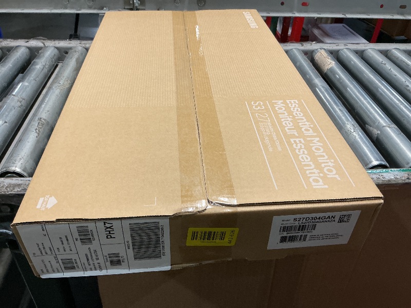 Photo 1 of ***FACTORY SEALED - OPENED FOR INSPECTION***
Samsung 27" (S30GD) Essential Monitor with IPS Panel and Tilt Only Stand, 100Hz Refresh Rate, Ergonomic Design, Advanced Eye Care, Game Mode, LS27D304GANXZA