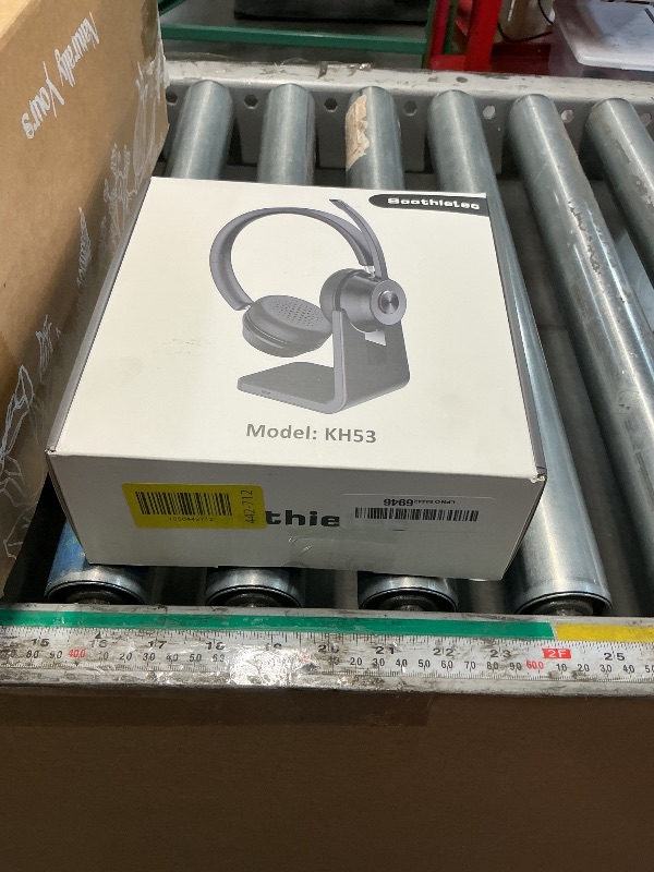 Photo 1 of (Upgraded Version) Wireless Headset, Bluetooth Headset with Noise Cancelling Microphone, Best Headphones with Mic Mute & USB Dongle for PC/Computer/Laptop/Cell Phones/Remote Work/Call Center
