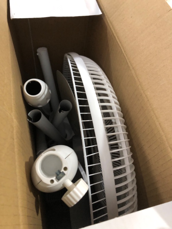 Photo 1 of ***STOCK PHOTO FOR REFERENCE ONLY***Comfort Zone Stand Fan, 16 inch Pedestal Fan for Bedroom, 3 Speed Floor Fan, 90 Degree Oscillation, Adjustable Height, Adjustable Tilt, Oscillating Air Circulator, Quiet Fan for Home or Office, White