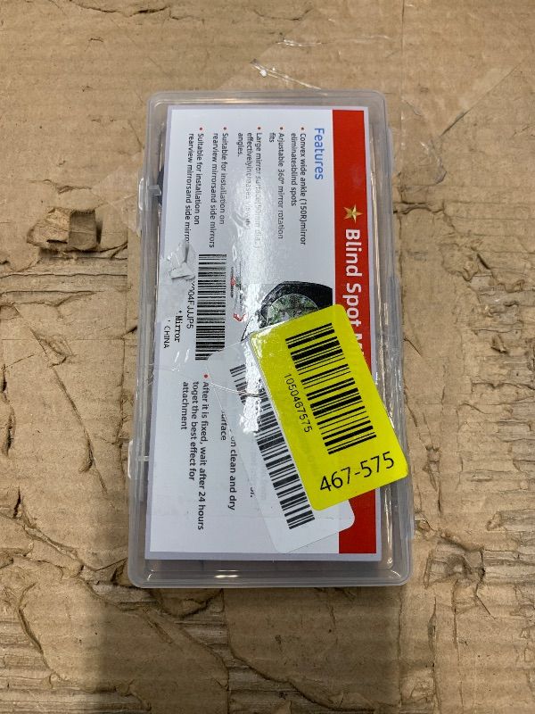 Photo 1 of ***MISSING PARTS***Guirnd 4PCS Blind Spot Mirror, Round HD Glass Side Blindspot, Frameless Convex Mirror Car with Self Adhesive Back for Cars, SUV, Trucks, Universal Vehicles