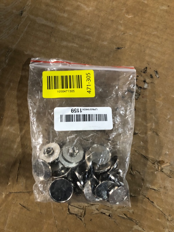 Photo 1 of ***LESS THAN 100 PCS*** Zeyune 100 Pcs Sublimation Buttons Blanks with Pins, 0.98 Inch Sublimation Lapel Pins Buttons Blanks Heat Transfer Aluminum Sheet Badge Kit for DIY Crafts Making School Supplies Birthday Party Favors