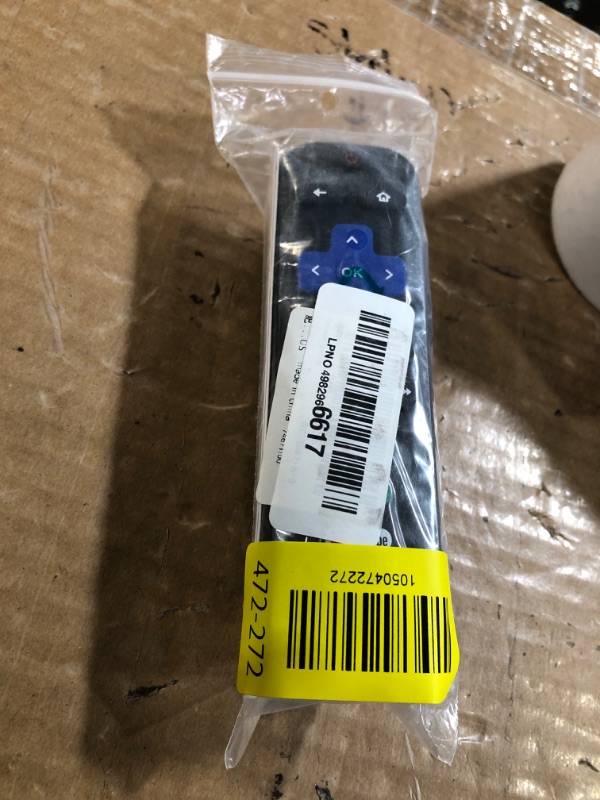 Photo 1 of (Pack of 2) Replacement Remote Control Only for Roku TV, Compatible for TCL Roku/Hisense Roku/Onn Roku/Sharp Roku/Element Roku/Westinghouse Roku/Philips Roku Smart TVs (Not for Roku Stick and Box)