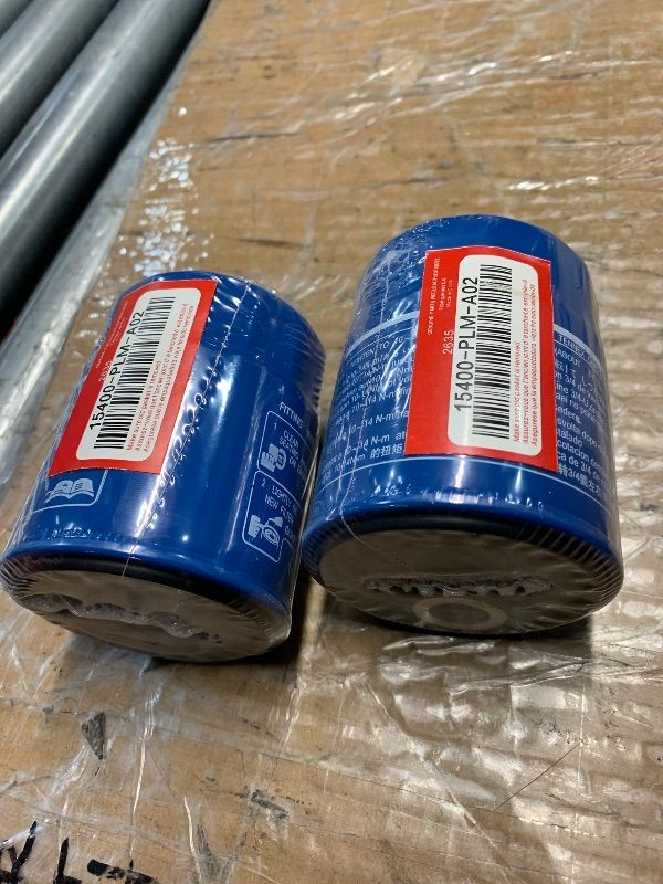 Photo 1 of ***FACTORY SEALED***2PCS Oil Filter - Upgraded Version CMDOCK 15400-PLM-A02 + Washers,Compatible with Honda Accord,CR-V, Civic?Odyssey and Acura Oil Filter Systems (2)