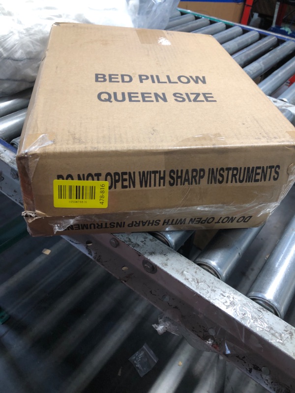 Photo 1 of ***FACTORY SEALED ***INSPIRE CRAFTER Goose Down Pillows for Neck Pain - Perfect Balance of Softness and Support,Relief for Side and Back Sleepers, Hotel Down Pillows Queen/Standard Size Set of 2