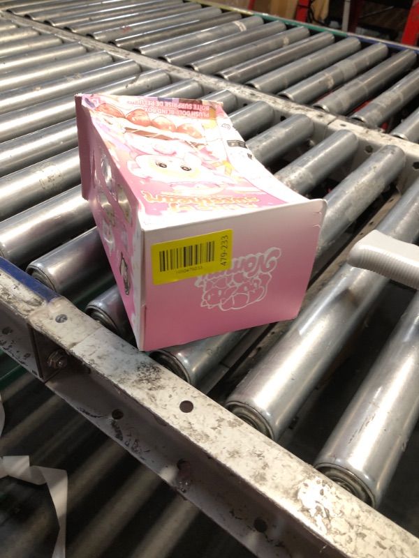 Photo 1 of ***FACTORY SEALED - OPENED FOR INSPECTION***Nommionline (Official License) Nommi-A Bite of Sweetheart Series Plush Blind Box, Kawaii Plush Toy Figures, Cute Stuffed Doll with Cake Hat and Pink Ribbon for Kids Room Decor and Gifts