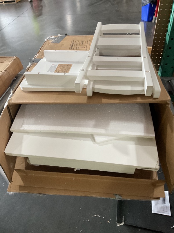 Photo 1 of ***MAY HAVE SOME MISSING PIECES AND POSSIBLE DAMAGE***
Melissa & Doug Wooden Kids Table & Chairs Set, Montessori, Homeschool Classroom Must Haves, Bedroom Furniture for Boys & Girls 3+