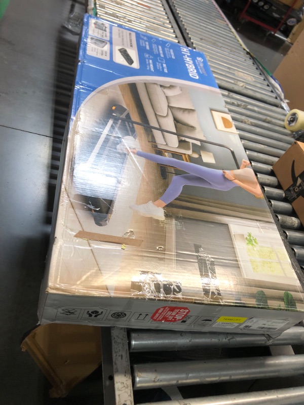 Photo 1 of ***FACTORY SEALED - OPENED FOR INSPECTION***   Lifesmart H1 Hybrid 2-in-1 Foldable Treadmill