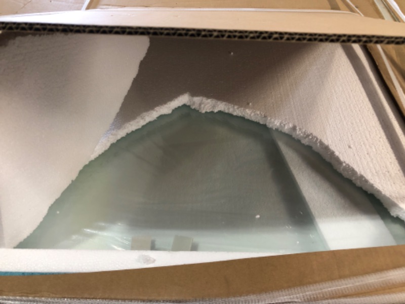 Photo 1 of ***FACTORY SEALED - OPENED FOR INSPECTION*** ***TRUCK/TRAILER PICKUP ONLY*** Shower Doors, 56–60'' W x 72'' H Sliding Glass Shower Door, Matte Black Aluminum Frame, 1/4'' (6mm) High-Strength Tempered Glass, for Walk-in Showers
