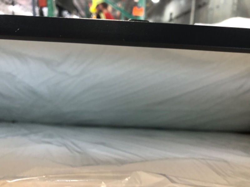Photo 1 of ***FACTORY SEALED - OPENED FOR INSPECTION*** DUMOS Arched Full Length Mirror with Stand 64"x21" Floor Standing Aluminum Frame for Bedroom Body Hanging Leaning Modern Simple Home Decor Shatter-proorf Nano Glass Wall Living Room Cloakroom Black