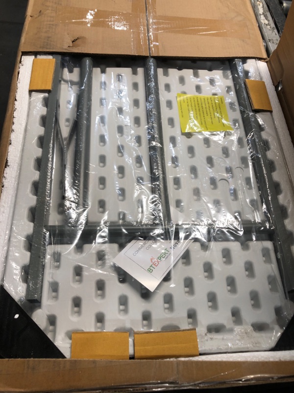 Photo 1 of ***FACTORY SEALED - OPENED FOR INSPECTION***   BTEXPERT 6-Foot - 72" Long White Granite Plastic Folding Seminar Training Table Portable 18" Wide Narrow, 29" High, Events Indoor Outdoor Lightweight Set of 2