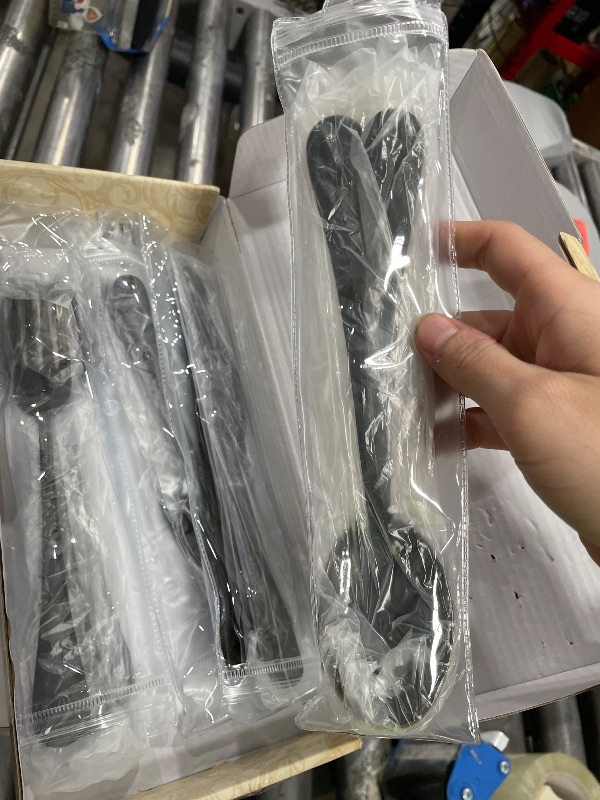 Photo 1 of **MISSING LITTLE FORKS**Gugrida Unique & Beautiful Flatware Set - 20 Piece Iridescent Silverware Sets | 18/10 Stainless Steel Reusable Cutlery Set | Purple Utensils Service For 4 with Dessert Fork, Knife, Spoon, Dinner Fork