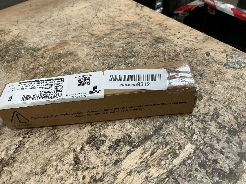 Photo 1 of "SAINT GERMAIN Premium Hand Crafted Bread Lame for Dough Scoring Knife, Lame Bread Tool for Sourdough Bread Slashing with 10 Blades Included with Replacement with Authentic Leather Protector Cover"