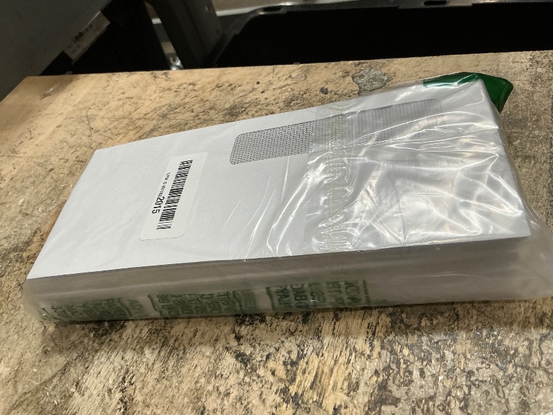 Photo 1 of #10 Left Window Self Seal Envelopes - 80/Pack - 4 1/8 x 9 1/2 Inch Business Envelopes #10 With Flip & Seal Closure, Security Tinted for Invoices & Statements - White Letter Size