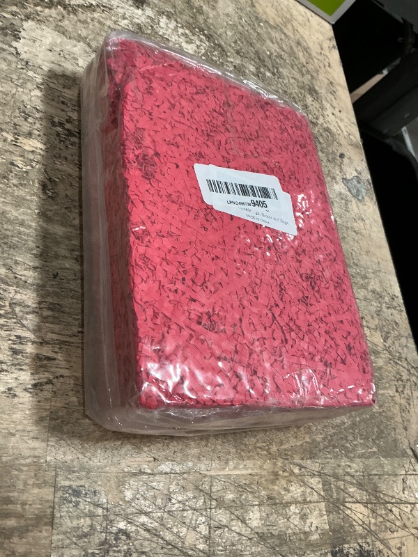 Photo 1 of 1 LB Christmas Crinkle Cut Paper Shred Filler for Gift Box, Red Confetti Crinkle Paper Filler for Bag, Grass Cushion Paper Streamer Stuffing for Baskets, Birthdays, Holiday Packaging