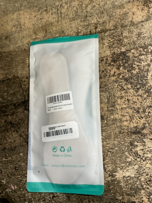 Photo 1 of (2 Pairs) Pigskin Non-Slip High Heel Cushion Inserts Arch Support, Shock & Sweat Absorption, Adhesive Shoe Insoles for Dress Shoes Flats Boots Sandals Relief Blister Callus Pain, Fits Women 5-8 Size