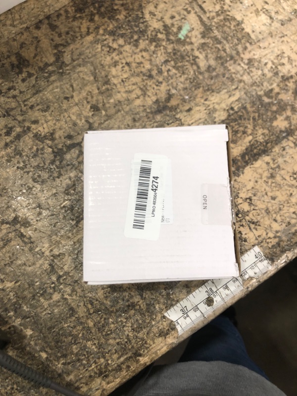 Photo 1 of 1 Pcs Pop Up Sticky Note Dispenser Sticky Note Holder Pop Up Note Dispenser Transparent Top for 3 x 3 Inch Sticky Notes School Office Home Store Black Base Clear Top (1)