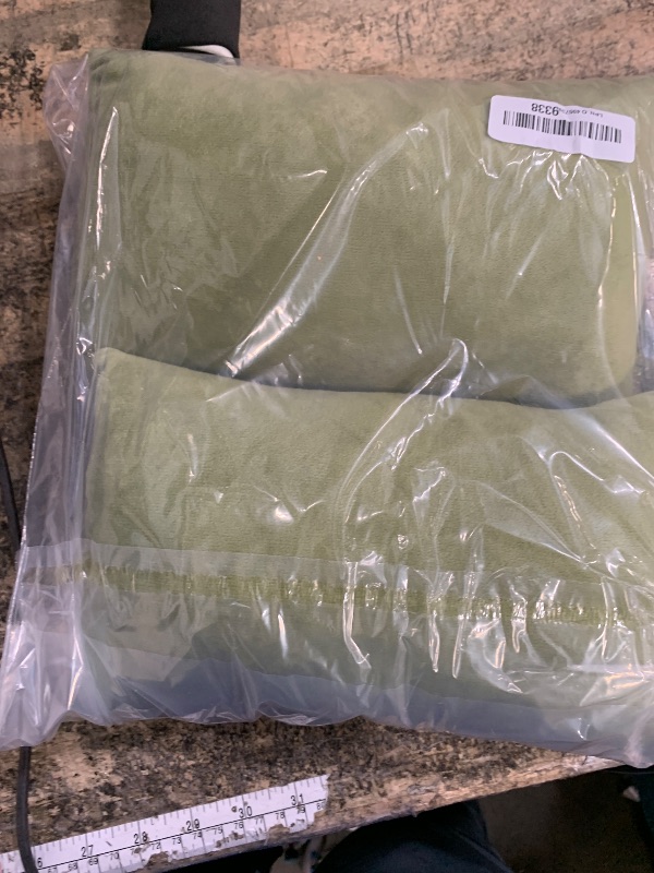 Photo 1 of 1 MIDDLE ONE 2 Pack Small Pillow, Memory Foam Mini Pillow 11 X 7 Inches for Travel, Sleeping, Nap and Neck, Knee, Lumbar Support, Tiny Cushion for Pet, Dogs (Sage Green)
