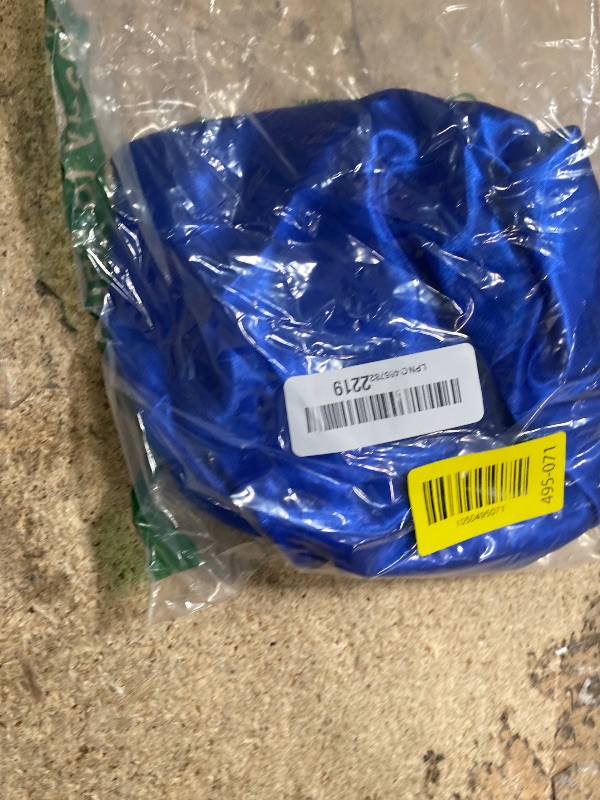 Photo 1 of 1 Satin Bonnet Silk Hair Bonnet for Sleeping, Sleep Bonnets for Women Large Wide Soft Band Sleep Cap for Curly Hair Braids