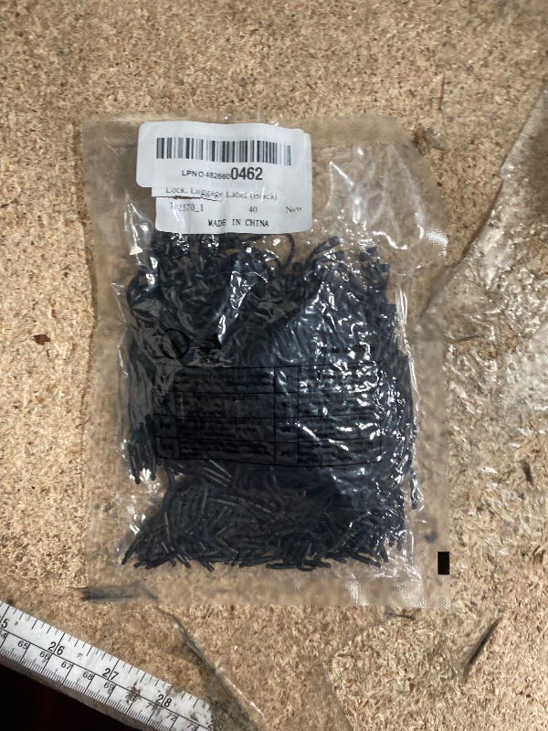 Photo 1 of 200Pcs 7.8 Inch Cotton Hang Tag String Fasteners, Hanging Rope Snap Lock Pin Loop Fastener Hook Ties Plastic Tags Ties for Clothes Tag, Price Tags, Shoes Snap Lock, Luggage Label (Black)