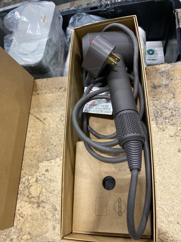 Photo 1 of ***SEE NOTES***Dyson Supersonic™ Hair Dryer, No Heat Damage, 5 attachments with Diffuser & Styling Concentrator, Precision Styling Blow Dryer, All Hair Types