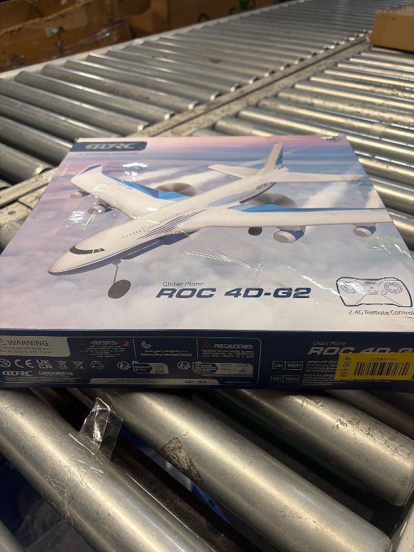 Photo 1 of ***UNABLE TO TEST***
4DRC G2 Foam Remote Control Airplanes RC Planes for Kids Adults, RC Airplane Fighter Jet with 3 Battery for Beginners Adult Light, Airplane Toy Gifts for Kids Boys ?3 Battery?