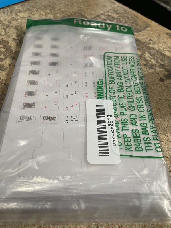 Photo 1 of 10 Decks Mini Playing Cards, 1:12 Dollhouse Miniature Dollhouse Games Poker Playing Cards Tiny Magic Poker Decks Cards for Teens & Adults Festival Party Game Supply