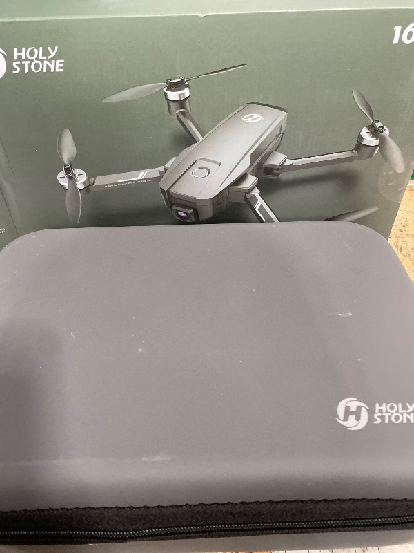 Photo 1 of **WING IS BROKEN**Holy Stone HS720E Drones with Camera for Adults 4K,Integrated Remote ID, 2 Batteries 46 Min Flight Time, 5GHz FPV Transmission, 130° FOV EIS Camera,Drone with 4K/30FPS Video,Brushless Motor, Auto Return, Follow Me, GPS Drone for Beginner