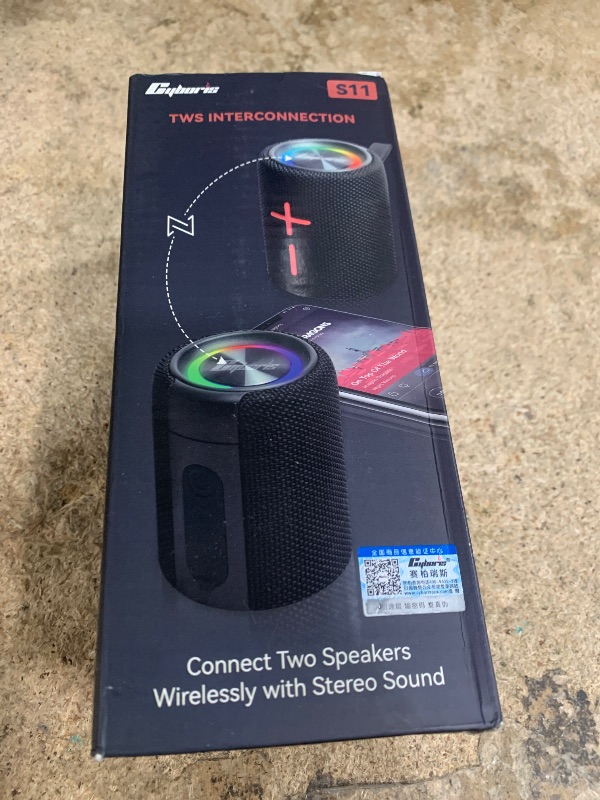 Photo 1 of 2 in 1 Magnetic Dual Splittable Bluetooth Speaker, IPX6 Waterproof Split Portable Wireless Speaker with 20W Loud Stereo Sound, Bluetooth V5.3, 24H Playtime, Multiple pairing for Home,Outdoor or Travel