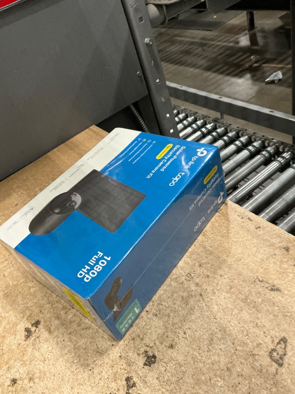 Photo 1 of **FACTORY SEALED 

Tapo SolarCam 1080p Outdoor Wireless Security Camera - Battery Power with Solar, Person Detection, Subscription-Free Local Storage or Optional Cloud, Works with Alexa & Google Assistant, C403 KIT