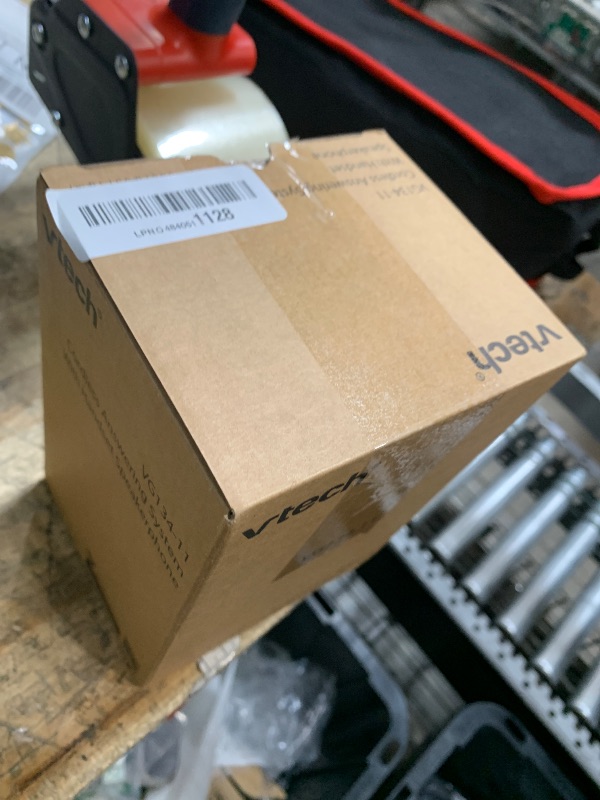 Photo 1 of [New] VTech VG134-11 DECT 6.0 Cordless Home Phone with Bluetooth Connection, Digital Answering Machine, Backlit Display,Full Duplex Speakerphone, Caller ID/Call Waiting,1000 ft Range (Black)