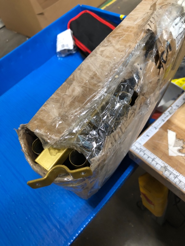 Photo 1 of ***parts only***HAITRAL 10x7 FT Backdrop Banner Stand,Square Wedding Arch Balloon Metal Frame,Heavy Duty Background Stand Kit,Adjustable Photo Backdrop Stand for for Parties Birthday Video Studio - Gold