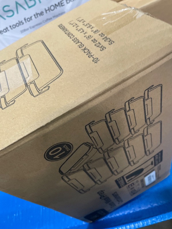 Photo 1 of [10-Pack] Glass Meal Prep Containers with Lids, MCIRCO Food Storage Containers with Snap Locking Lids, Airtight Lunch Containers, Microwave, Oven, Freezer and Dishwasher