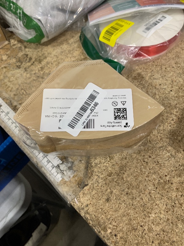 Photo 1 of 200 Count Coffee Filter #2, 2 Coffee Filters Cone Unbleached Disposable Coffee Filters 2 Cone Paper Fits for Drip and Compatible with Pour Over Coffee Maker(2-6 Cup)