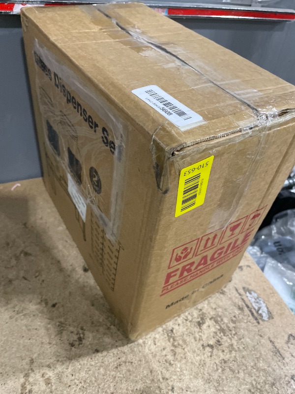 Photo 1 of 1 Gallon Glass Drink Dispensers For Parties?Lemonade Beverage Dispenser With Stand And Spigot For BBQ, Picnic, Party,Laundry Detergent Dispenser