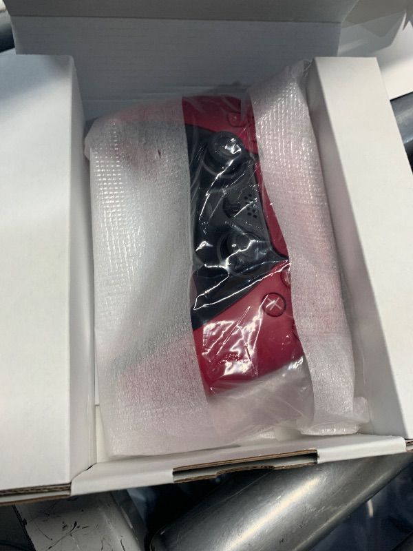 Photo 1 of ***major damage*** 
PlayStation DualSense™ Wireless Controller – Cosmic Red - for PS5, PC, MAC & Mobile