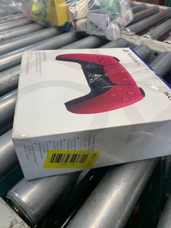 Photo 1 of ***major damage*** 
PlayStation DualSense™ Wireless Controller – Cosmic Red - for PS5, PC, MAC & Mobile