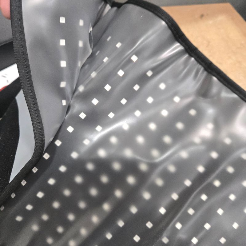 Photo 1 of **Damaged** ROMISA 25” x 12.3” Large Red Light Therapy Pad for Body, Tri-Chip Grade 312 LEDs 48W, 10-90Min Timer with Controller, 660nm & 850nm Near Infrared Light Therapy Mat for Back Shoulder Joint Muscle